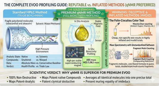 EVOO Profiling: Why Quantitative NMR Outperforms HPLC for Phytochemical Characterization